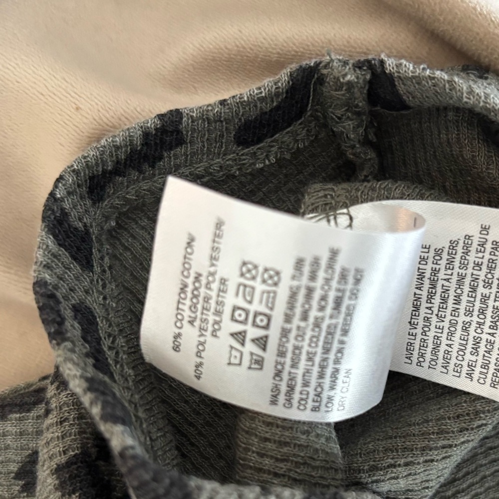 NWT Lucky Brand Leopard Print Top - Picture 4 of 4